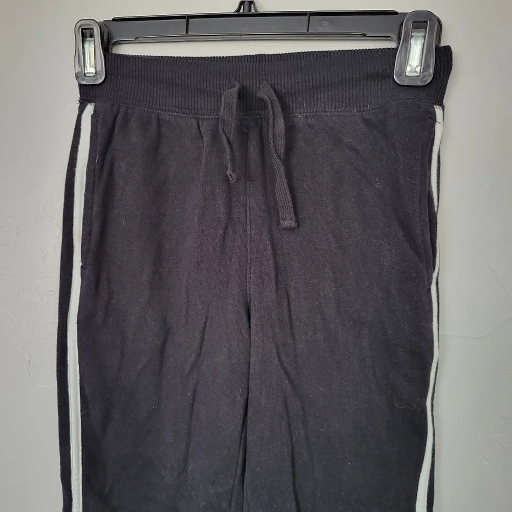 The Children's Place Boys Medium 7/8 Black Joggers Sweatpants Lounge Comfy
